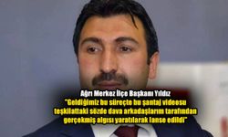 Müstehcen görüntüleri ortaya çıkan AKP’li Ağrı Merkez İlçe Başkanı Yıldız istifa etti