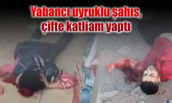 Yabancı uyruklu şahıs ekmek bıçağı ile iki kişiyi ağır yaraladı