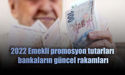 2022 Emekli promosyon tutarları güncel rakamlar