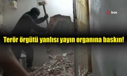 Terör örgütü DHKP-C’ye yakın yayın organına baskın: 3 gözaltı