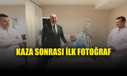 Trafik kazası geçiren Binali Yıldırım'dan ilk fotoğraf