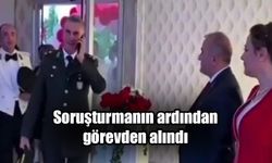 Valinin elini sıkmayan askerler görevden alındı