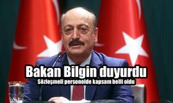 Sözleşmeli personelde kapsam belli oldu! 600 bin çalışanı ilgilendiriyor!