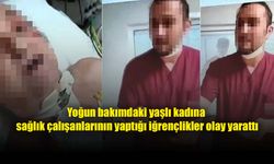 Yaşlı hastanın yüzüne paraları saçıp, dalga geçtiler