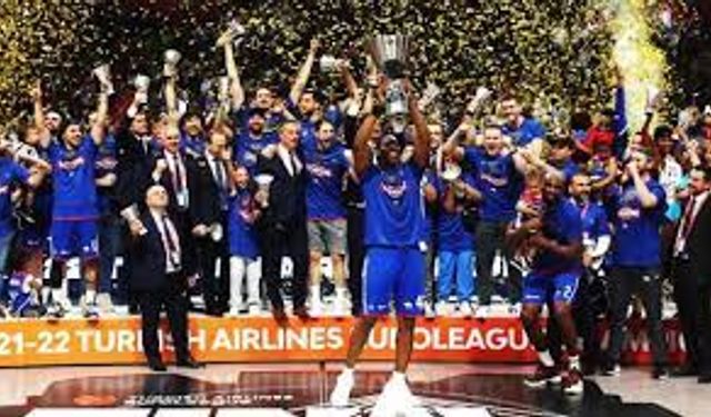 Basketbol THY Avrupa Ligi Dörtlü Finali şampiyonluk maçında