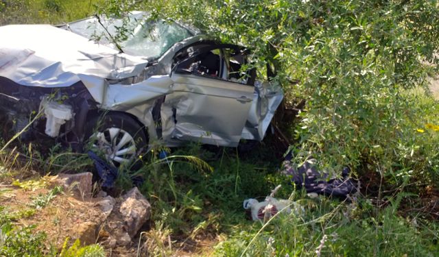 İvrindi - Balıkesir yolu üzerinde trafik kazası meydana geldi