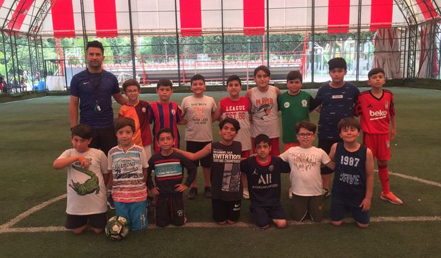 Balıkesir'de çocuklarda yaz spor okulları heyecanı başladı!