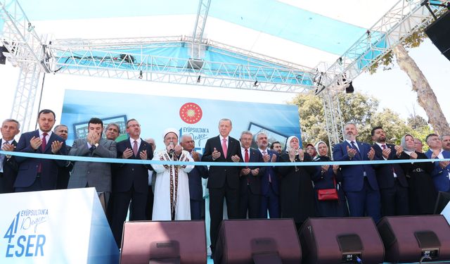 Erdoğan: “Bay Kemal, musluk açma töreni yapıyor”