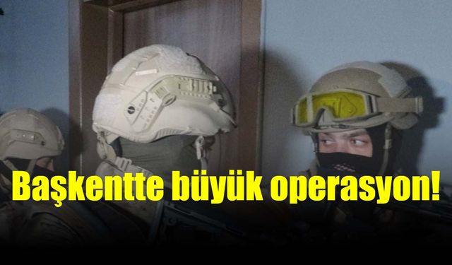 Başkentte narkotik operasyonlarında 260 gözaltı