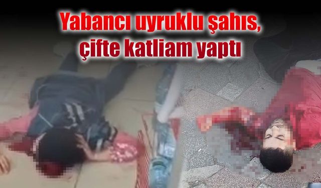 Yabancı uyruklu şahıs ekmek bıçağı ile iki kişiyi ağır yaraladı