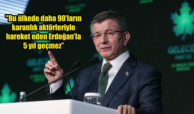 Davutoğlu: “Benim adayım Erdoğan” çıkışını “’Aman devlet zarar görmesin’ duygusuyla yapmıştım