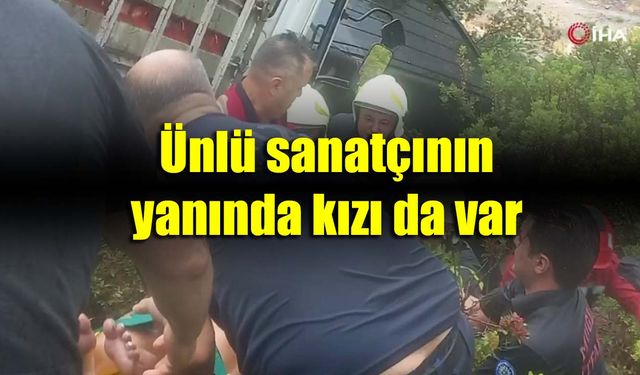 Sanatçı İbrahim Tatlıses kaza geçirdi