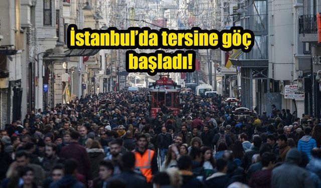 İstanbul'dan büyük göç: Rakamlar ortaya çıktı!