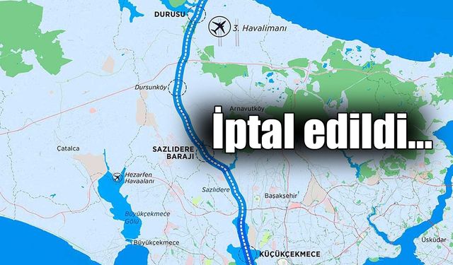 Kanal İstanbul projesinde son gelişme!