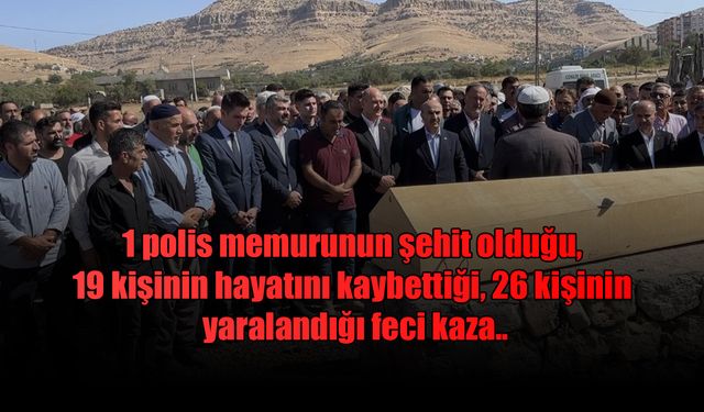 20 kişi ölmüştü.. Mardin'deki kazada 2 TIR şoförü tutuklandı