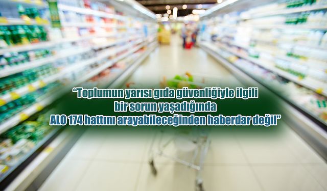 Halkın yüzde 62’si bozuk gıdayı şikayet etmiyor