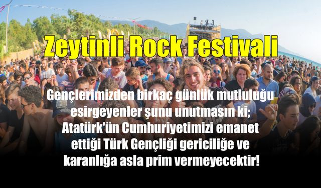 Balıkesir Valisi'nden Zeytinli Rock Festivali açıklaması: Yaşam tarzına müdahale yok, şirket asgari koşulları sağlamadı