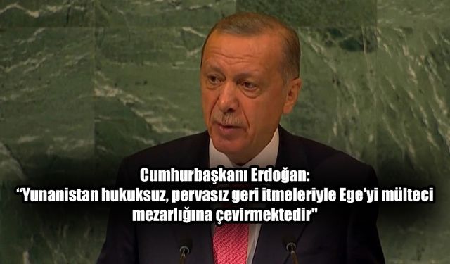 Cumhurbaşkanı Erdoğan'dan kritik açıklamalar