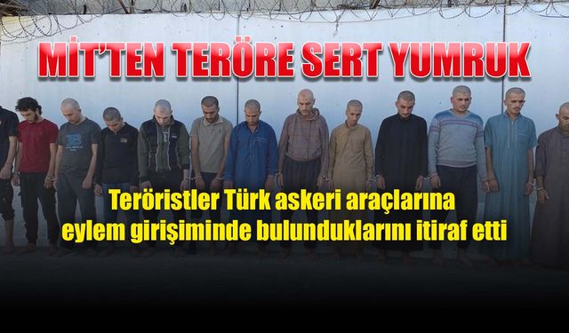 MİT’ten DEAŞ’a 'nokta' operasyon: "1’i ölü 19 DEAŞ mensubu yakalandı"