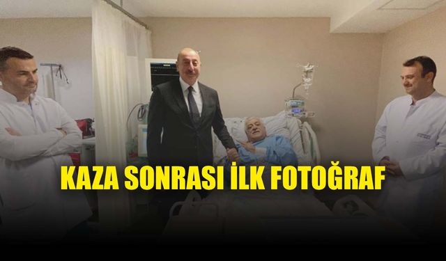 Trafik kazası geçiren Binali Yıldırım'dan ilk fotoğraf