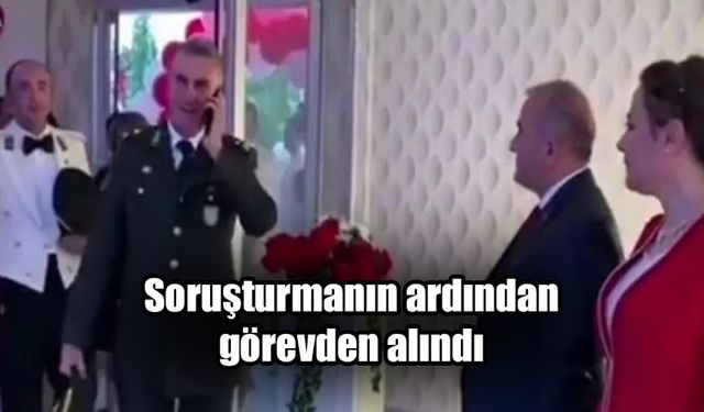 Valinin elini sıkmayan askerler görevden alındı