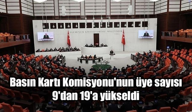 Basın Kanunu’nda ilk 14 madde kabul edildi