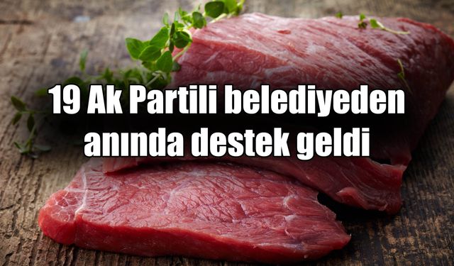 Vatandaşa et yardımı başlıyor!