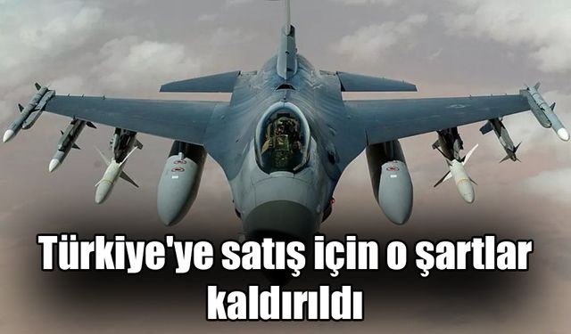 ABD'den Türkiye için flaş F-16 kararı!