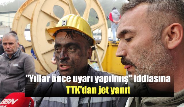 Maden ocağındaki patlamaya ilişkin flaş iddia! TTK iddiaları yalanladı!