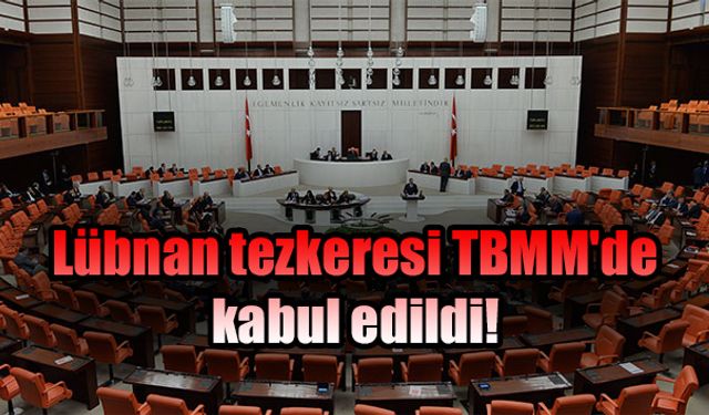 TBMM'de kabul edildi: TSK 1 yıl daha orada kalacak!