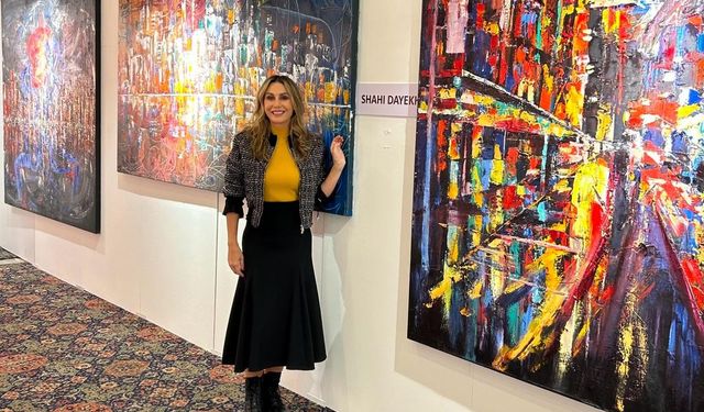 Dünyaca ünlü ressam Shahi Dayekh İstanbul’da