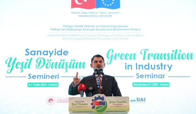 “2030 yılı için yaklaşık 500 milyon ton emisyon oluşumunu önleyeceğiz”