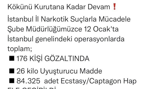 İçişleri Bakanı Süleyman Soylu duyurdu: 176 kişi gözaltında