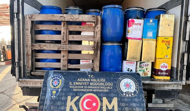 63 bin litre kaçak akaryakıt ele geçirildi