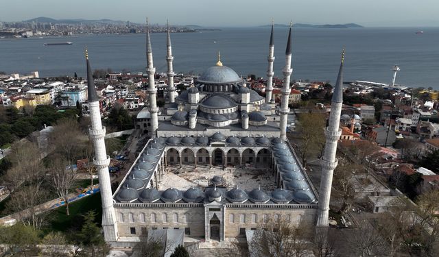 Sultanahmet Camii restorasyonunda sona yaklaşıldı