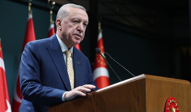 Cumhurbaşkanı Erdoğan'dan İstiklal Marşı mesajı