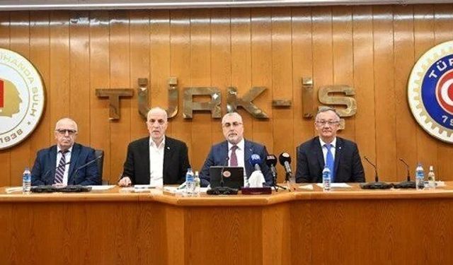 TÜRK-İŞ'ten asgari ücret açıklaması