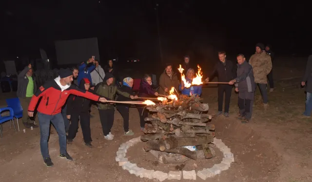 Doğaseverler 'Günece Kaynaklar Mevkii'nde buluştu