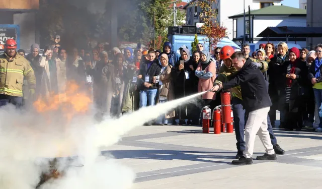 Kocaeli Başiskele’de afetlere hazırlık eğitimi