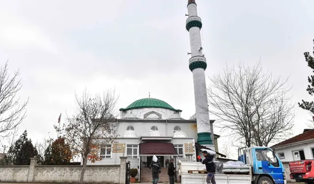 ABB'den cami ve muhtarlıklara pelet desteği