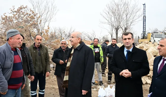 Başkan Er, Taştepe Mahallesi rezerv alanında incelemelerde bulundu