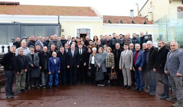 Bursa Mudanya'da muhtarlarla ortak akıl toplantısı