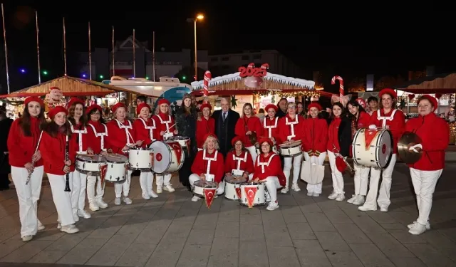 Bursa Nilüfer'de Yeni Yıl Festivali'nde eğlence tam gaz