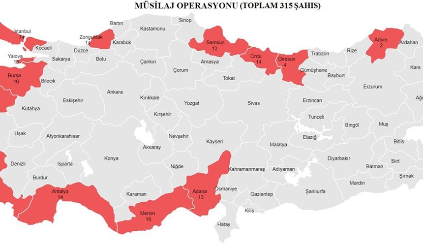 “Müsilaj” operasyonunda son gelişme!