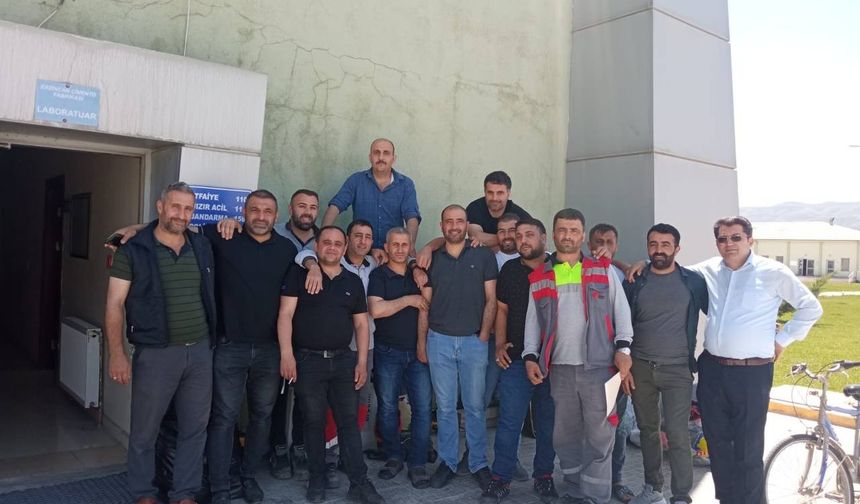 Erzincan Çimento Fabrikası'ndan 19 işçi çıkarıldı